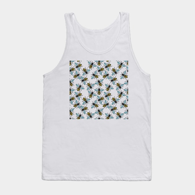 Bee Patern Tank Top by Nataliatcha23